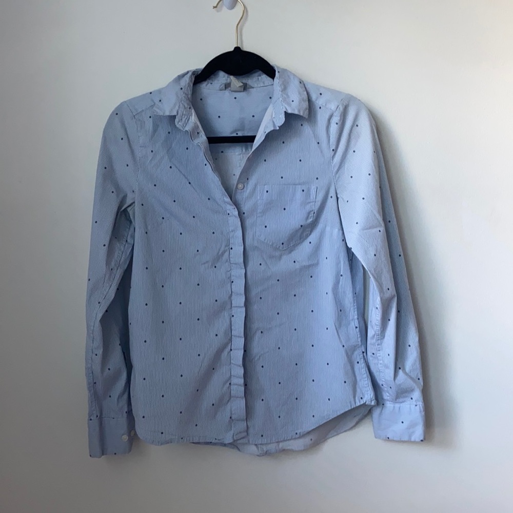 Nice blue button down